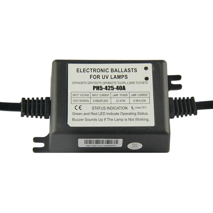 UV lamp electronic ballast 30w with UK plug for UV lamp lighting