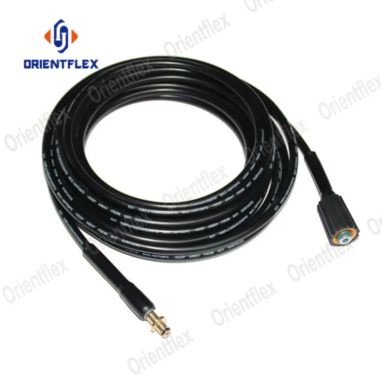 Smooth 5800 Psi 3000Psi 19 Mm Pvc High Pressure Washer Hose 160 Bar 280 Bar 40M 32Mm Pvc