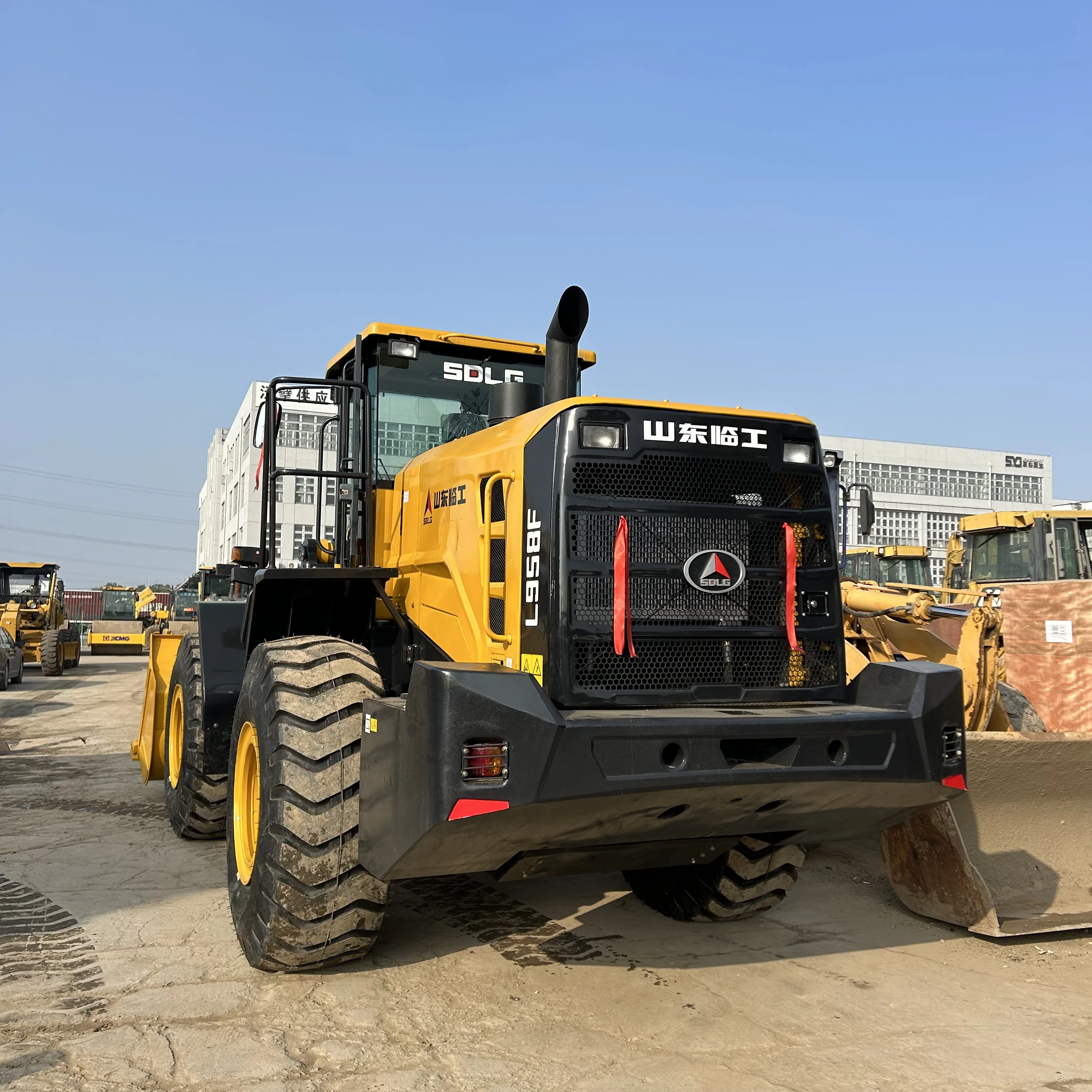 2023 Model Used SDLG L958F 958F 5 ton front wheel loader SDLG 958 958L for sale