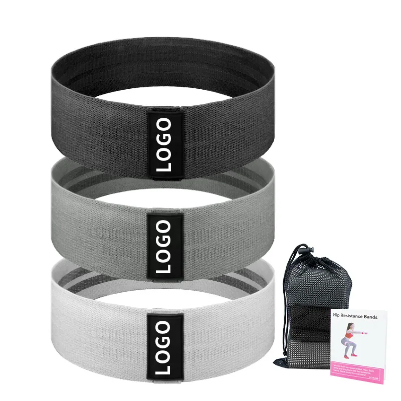 Custom Logo Printed Yoga Gym Exercise fitness for Legs Fast Delivery Gym Hip Circle Resistance Band Yoga