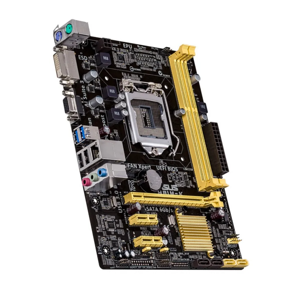 Wholesale Hot selling mainboard H81 for LGA1150 i3 i5 i7 cpu motherboard H81M-K/E