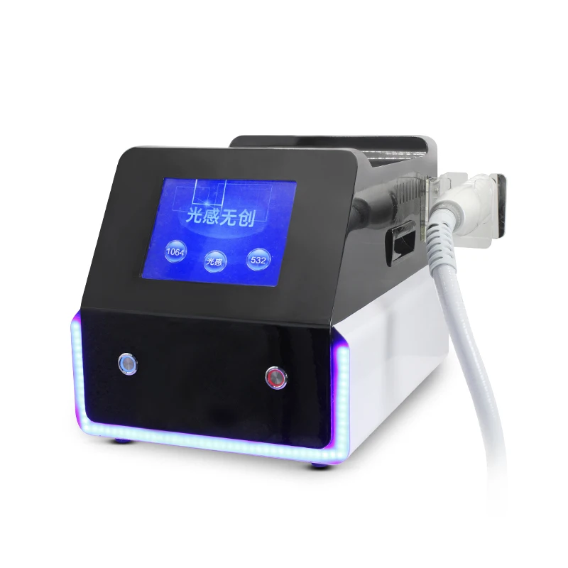 2024 New Laser Tattoo Picosecond switched tattoo removal 3 Wavelengths Nd Yag Invasive Eyebrow Washing Pigment