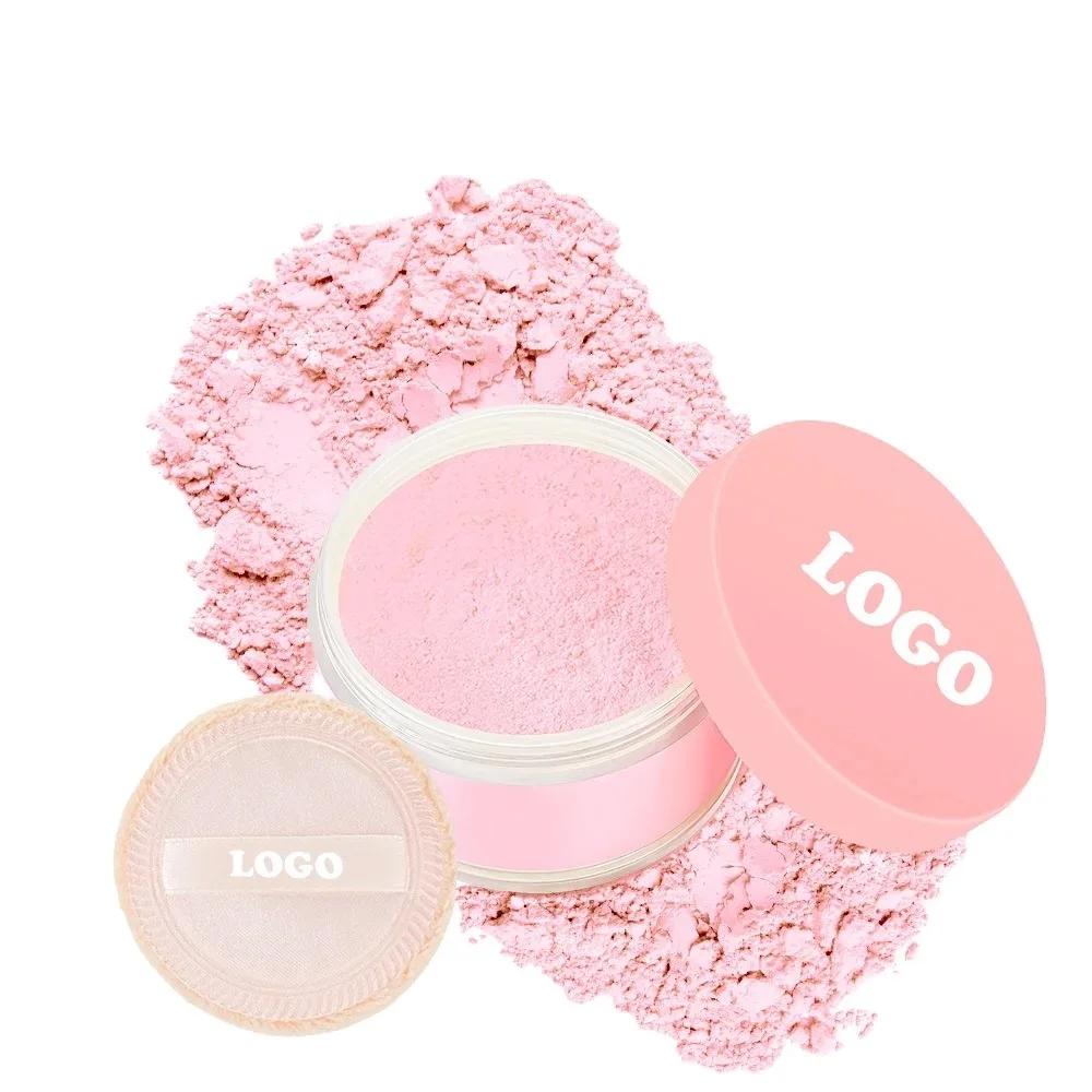 Private label Cosmetics Matte Loose Powder Make up Oil Control Waterproof  Custom Logo Makeup Setting Powder