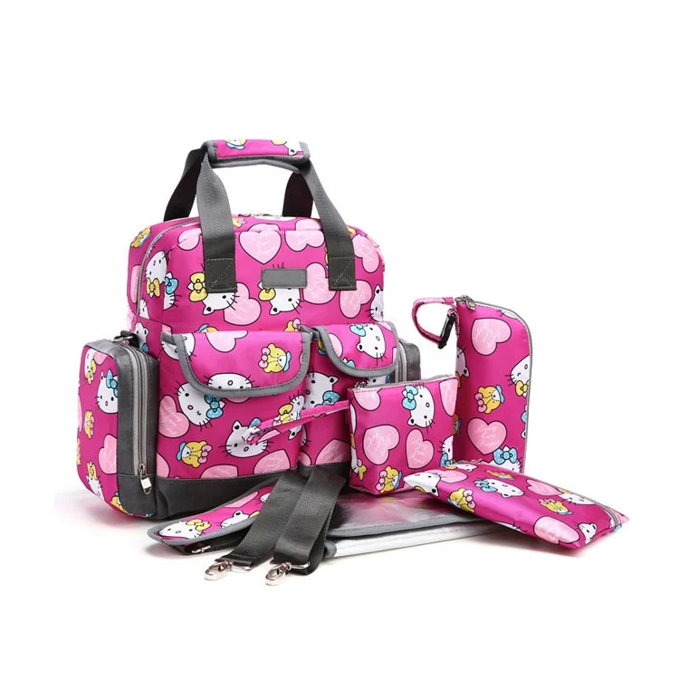 New Wholesale Waterproof Stylish Mom Mummy Mommy Back Pack Baby Backpack Diaper Bags For Mother