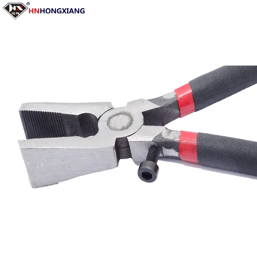 Professional Glass Cutting Tool Glass Cutting Pliers with Extra Rubber Tips Perfect for Stained Glass Work
