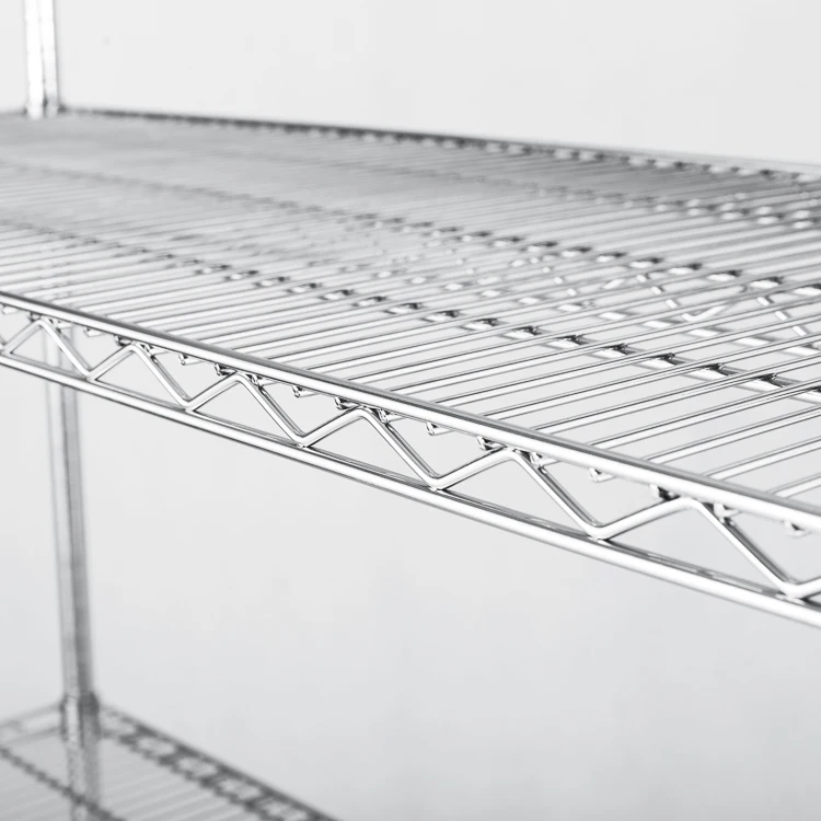 High quality galvanized  household  commercial electroplating storage wire shelving