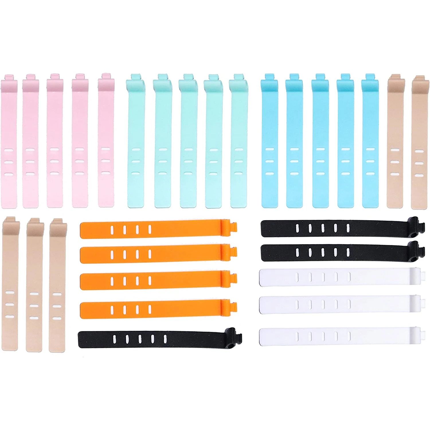 Силиконовая кабельная стяжка 3 отверстия 4 5 отверстий силиконовая линия квадратная головка