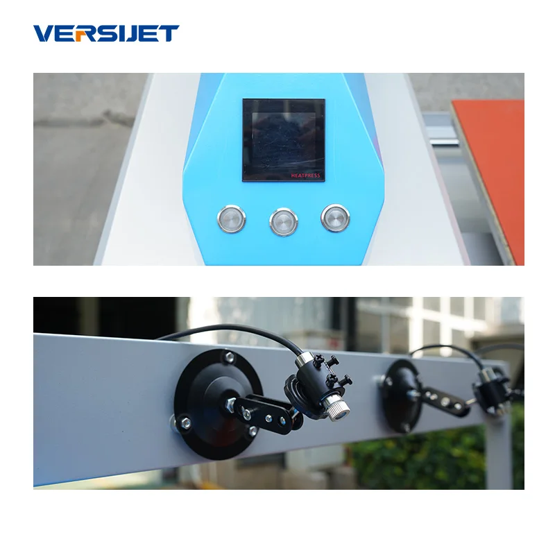 VERSIJET фабричные машины 40x60 см с двойной пластинкой термопресс для футболок | Автоматические