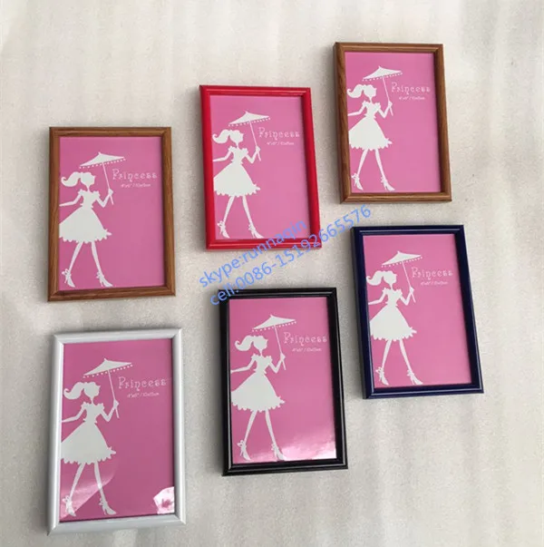 A4 Paper Size Hanging certificate Picture Frame Black A3 Custom Size PS Photo Frames Plastic Photo Frame