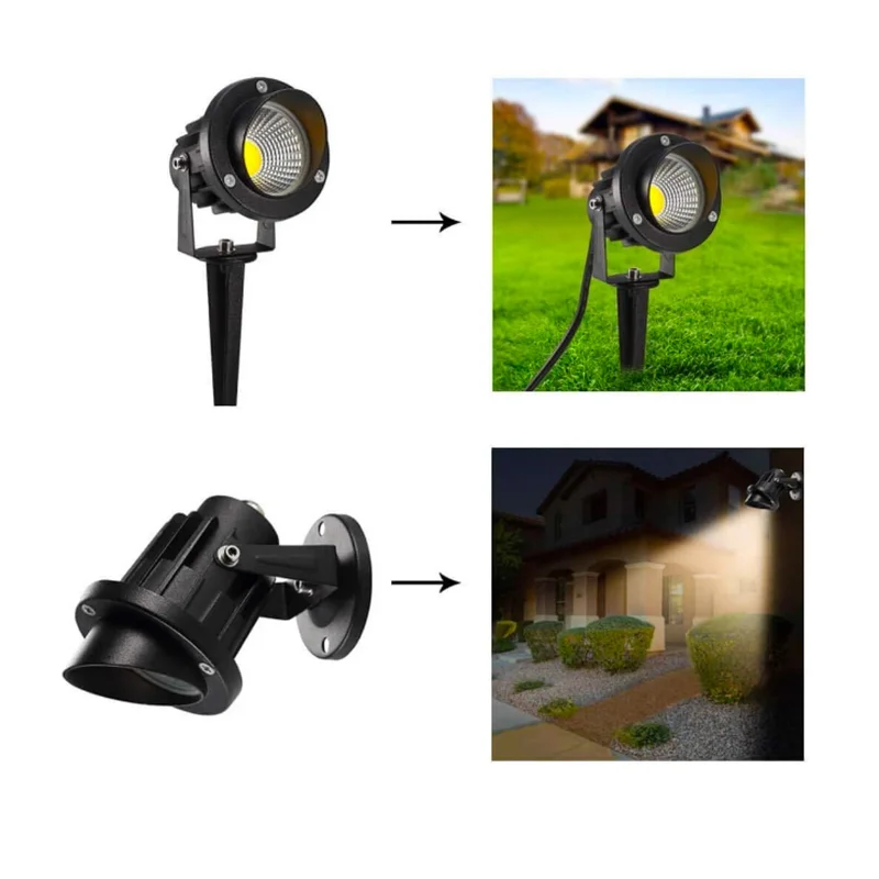 IP65 LED garden spike lights 5W 7W 12V 24V 220V LED garden lamp for landscape lighting