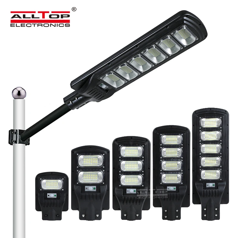 ALLTOP интегрированный уличный дорожный фонарь ABS 50 Вт 100 150 200 250 300 все в одном светодиодный