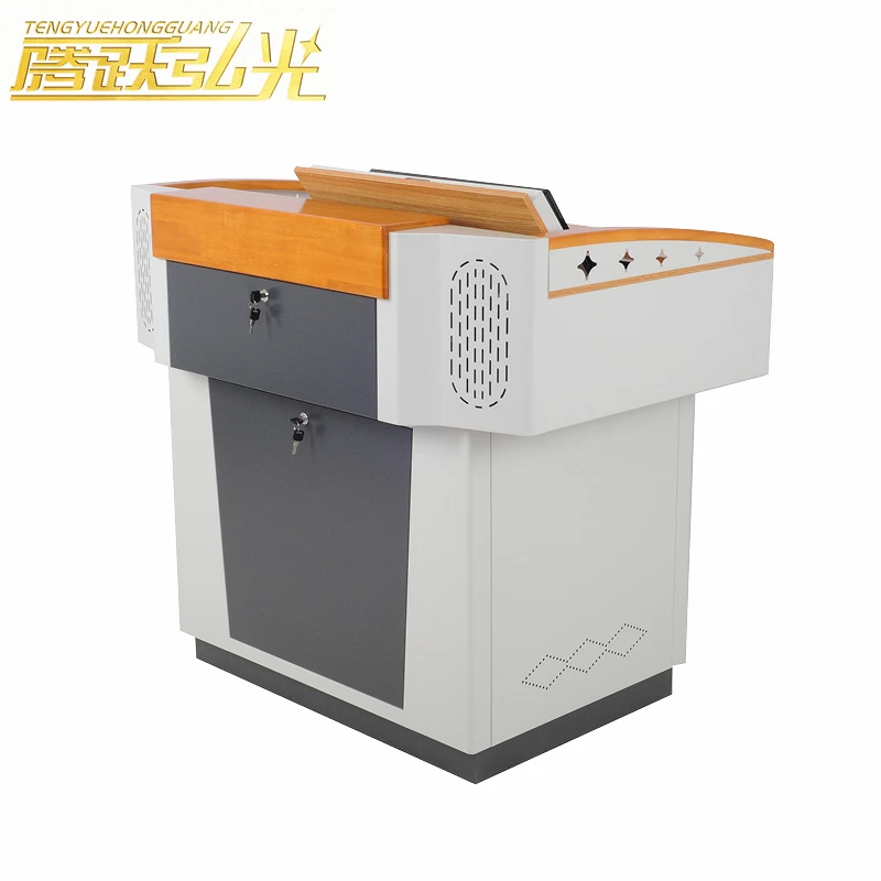 School office furniture conference room Multimedia reversible podium for multimedia classroom