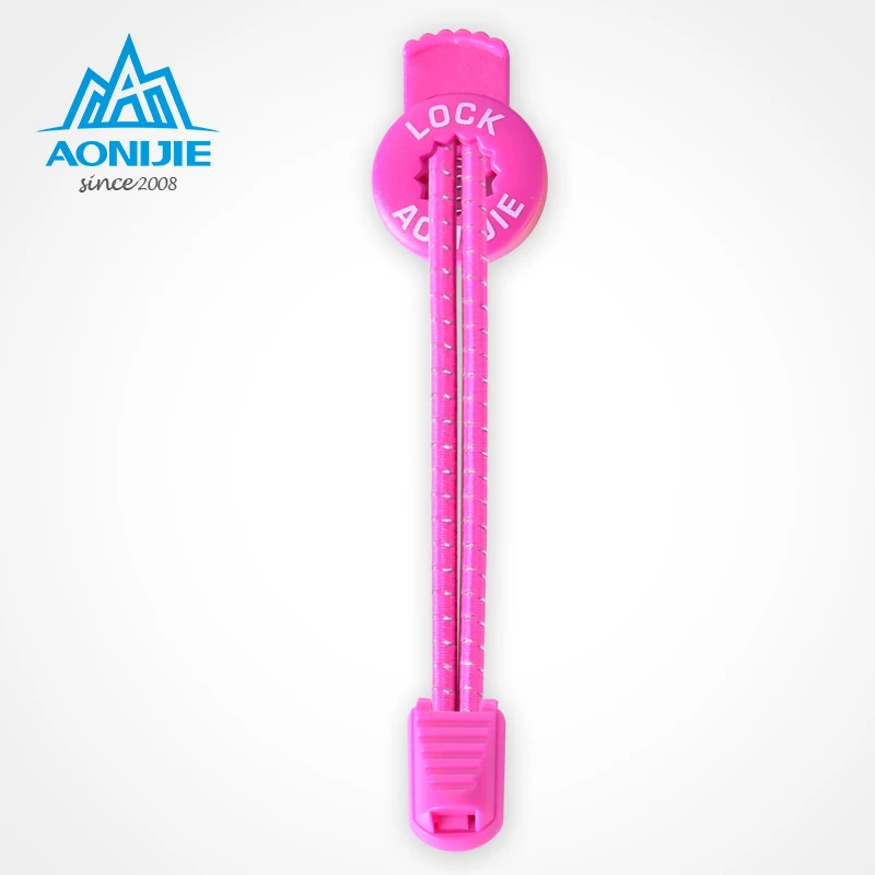 
Factory Directly AONIJIE High Quality Running Shoelaces Climbing Running Riding Elastic Shoelaces Fluorescent Belts for Shoes 