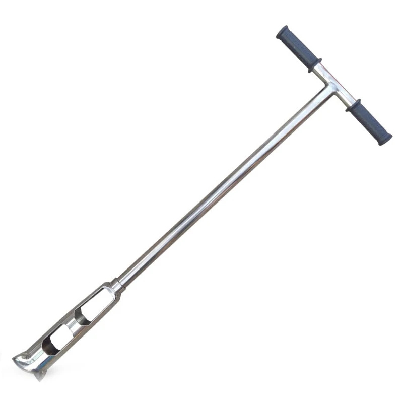 Factory Price Stainless Steel Tubular T-style Handle Field Soil Sampling Hand Auger Sampler
