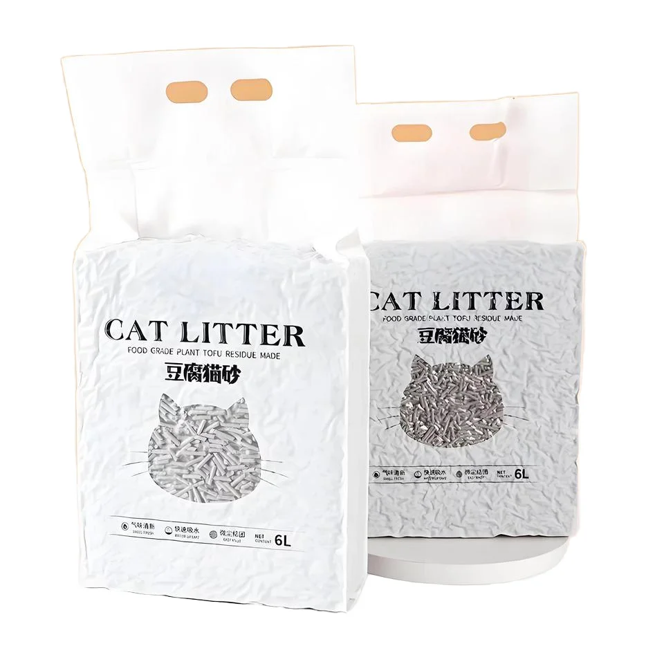 Factory Direct Bean Curd Cat Litter Sand Activated Carbon Dust-Free Environmentally Friendly Deodorization Flushable Plant