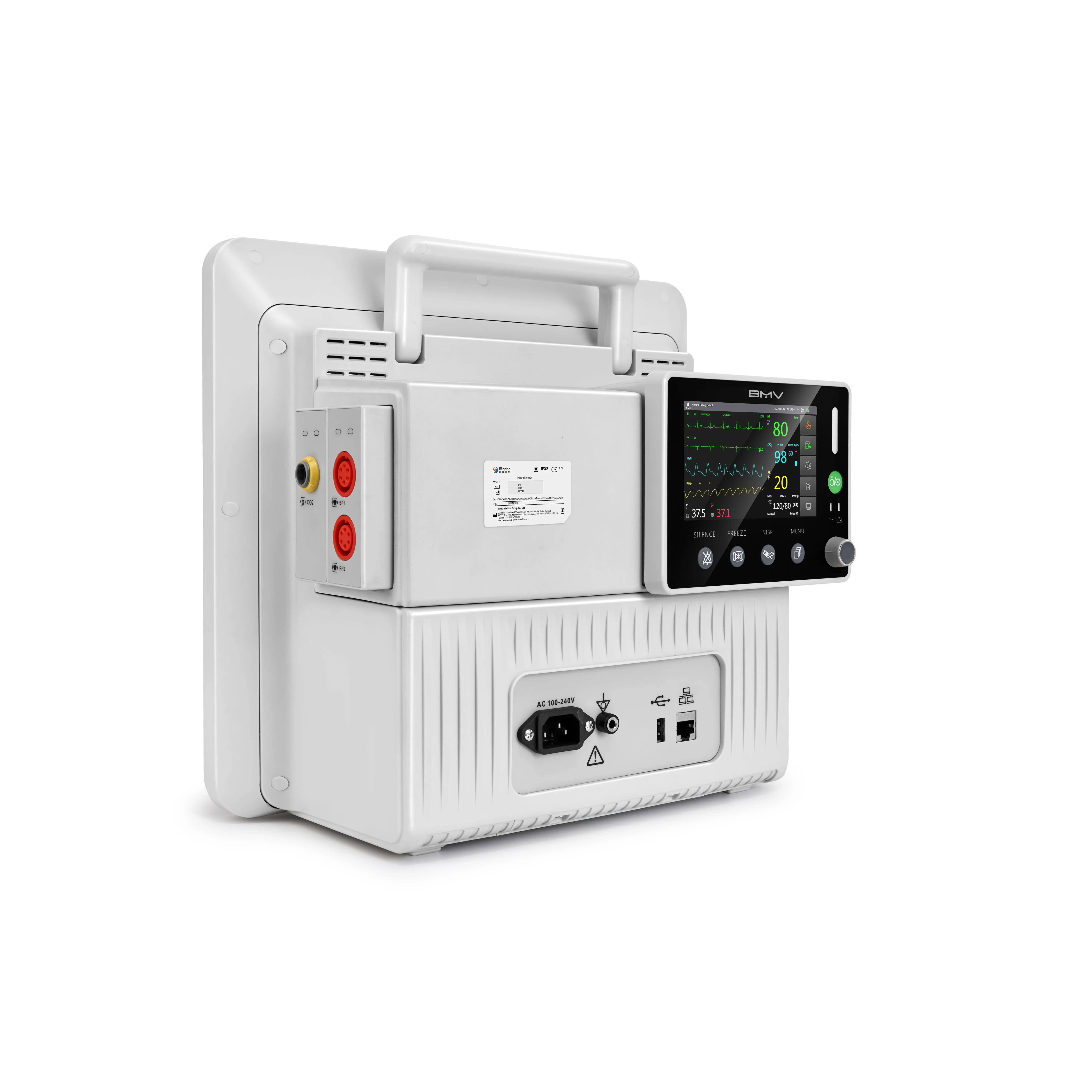Multiparameter 6 Veterinary Instrument Vet analyzes device vital signs monitor for veterinary animal