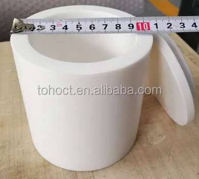 Цилиндрический тигель из циркония