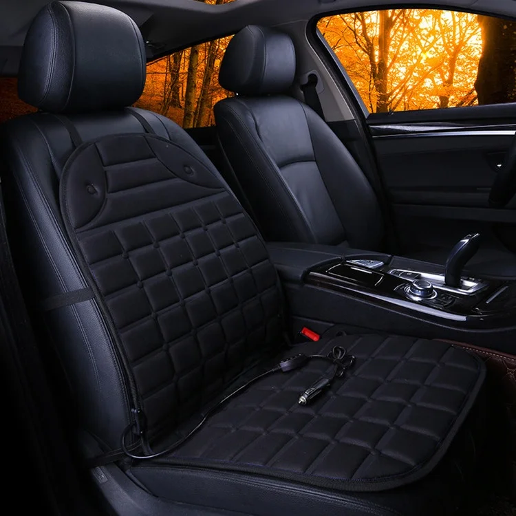 universal Portable Winter Car Heated Seat Cushion 12V Heated Car Seat Cushion Cover Warm Winter Car Cushion