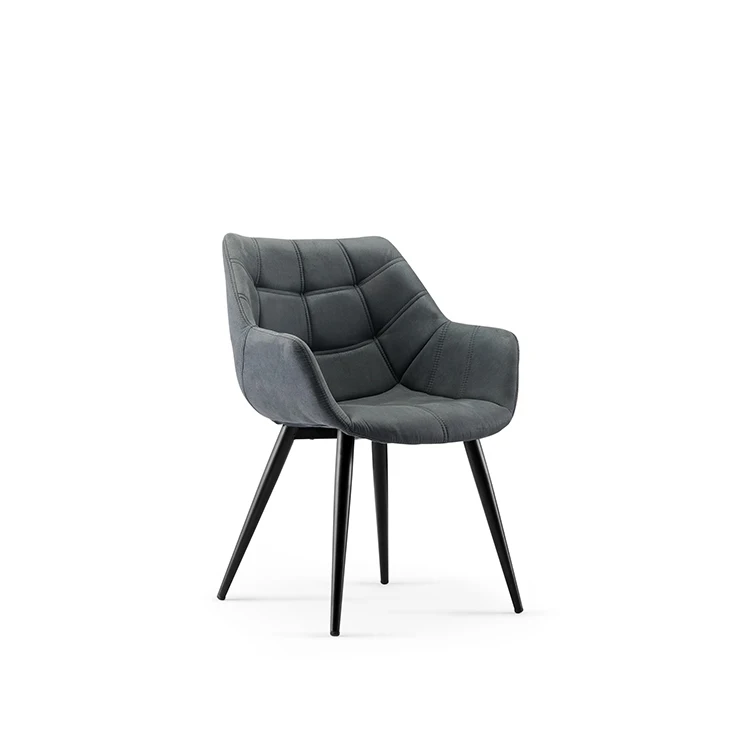  Customizable High Quality Metal Leg Pu Leather Home Cafe Leisure Dining