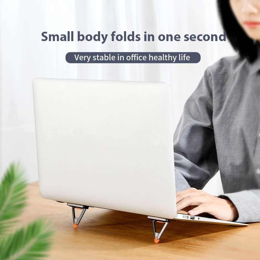 Laptop Stand Factory Wholesale Adjustable Ergonomic Mini Invisible Laptop Stand