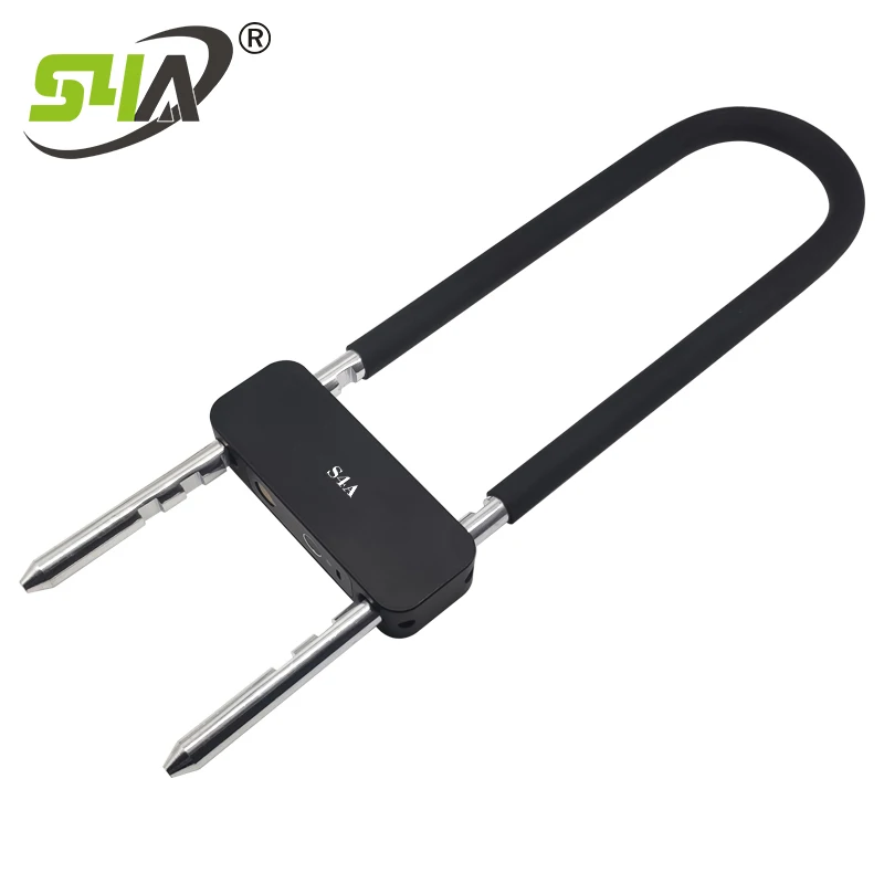  Отпечаток пальца велосипед u lock smart с ключом мотоцикл Отпечатков пальцев u-образный