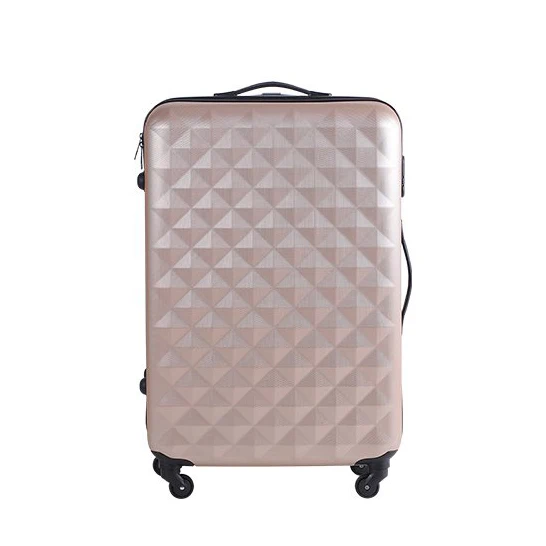classical luggage high quality pink suitcase 3 pcs luggage set