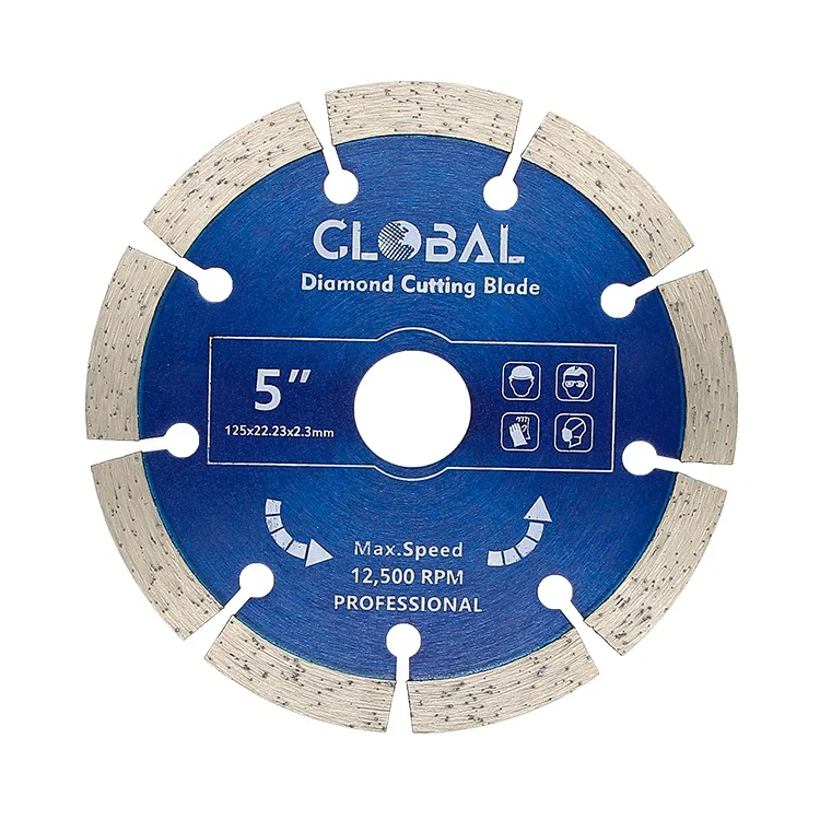 Wholesale Custom 5 Inch 14 Inch Cold Press Segmented Fast Cut Marble Granite Cutting Stone Disc Diamond Saw Balde