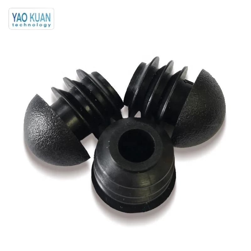 Quality assurance stainless steel pipe / table and chair leg plastic pipe plug can be customized in any size
