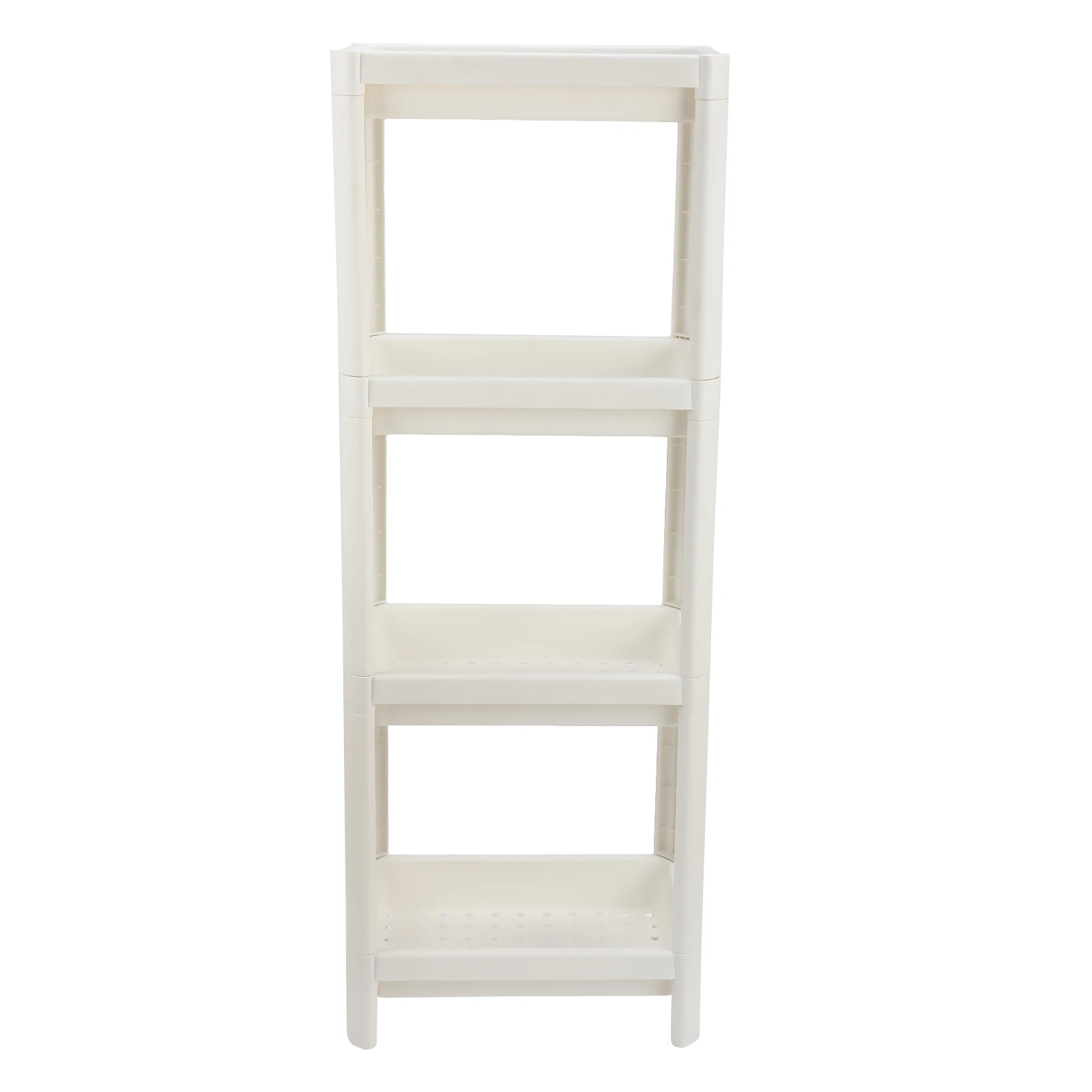 Warehouse Store Home Garage Plastic Shelving UNIT Storage Shelves Rack Plastic Shelf Unit 4 Layer