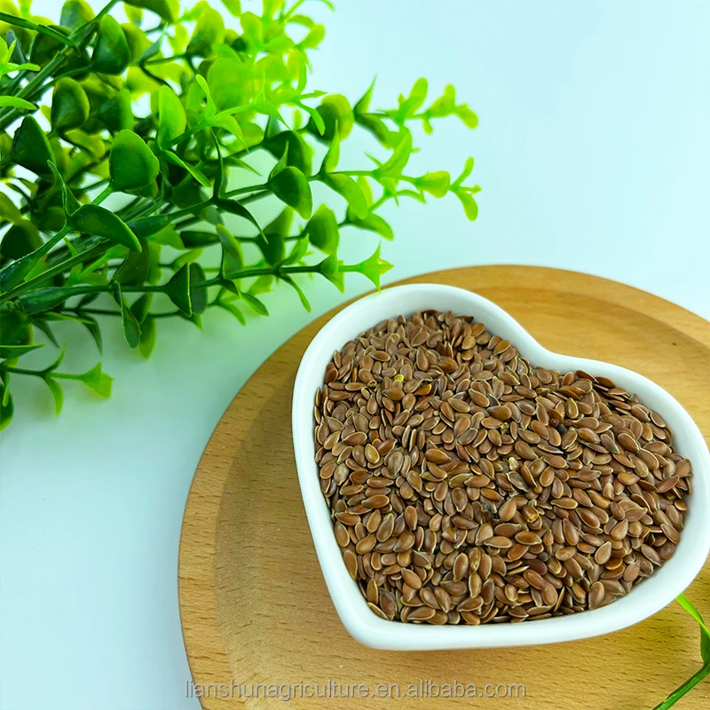 Factory Wholesale Bulk Brown  Flax Seeds Whole Organic Flax Seed Price