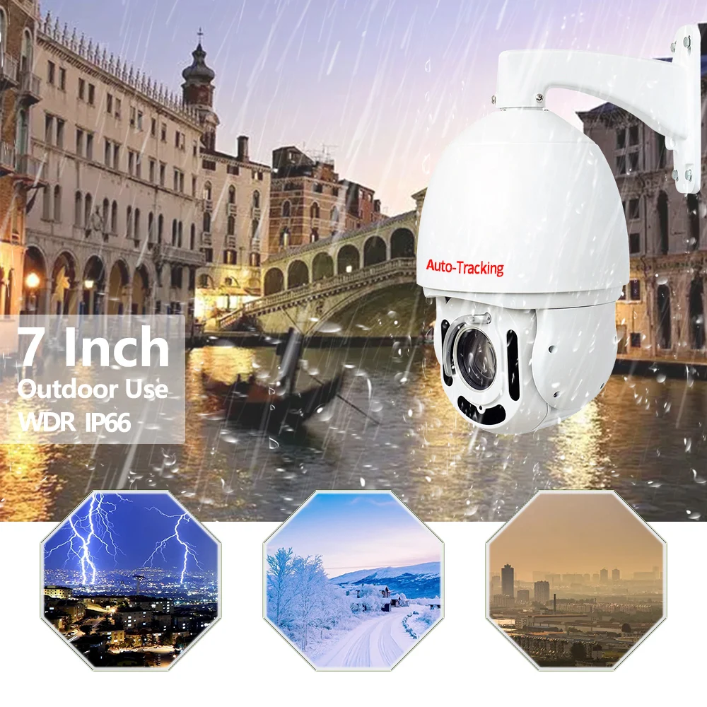 Wholesale Price Smart Surveillance 33X 4G Digital Defog 16 Patrol 9W Camera 5MP 30X PTZ Security Camera