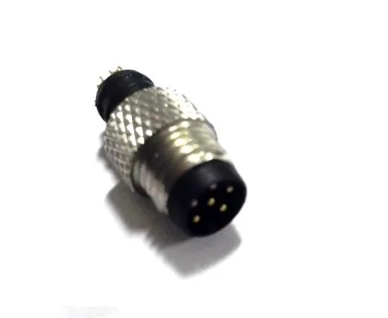 Waterproof IP67/IP68 Male Pcb Panel Mount M8 Right Angle Ethernet 8 pin Connector