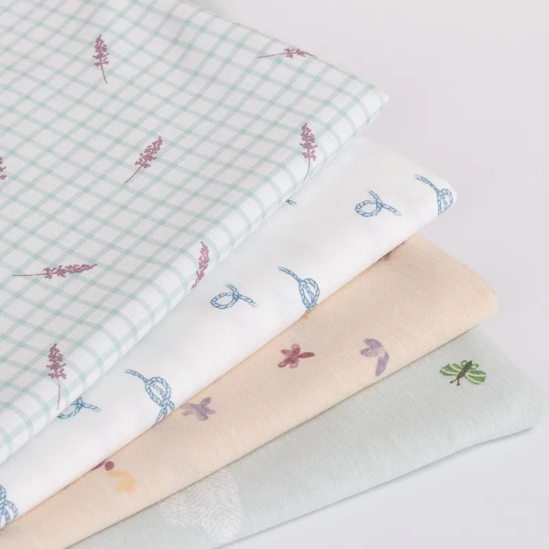 Custom Print Organic 100%Cotton Single Jersey Fabric 26s 160gsm Cotton Fabrics For Clothing Cotton