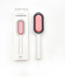 2 in1 Silicone Pet Grooming Dog Cat Hair Lint Remover Fleece Comb Brush Productos Accesorios Cepillo Para Perro Gatos Mascotas