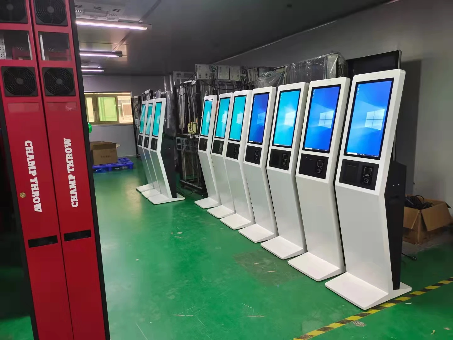 Все в одном информационный киоск с сенсорным экраном self pos machine totem service payment checkout kiosk