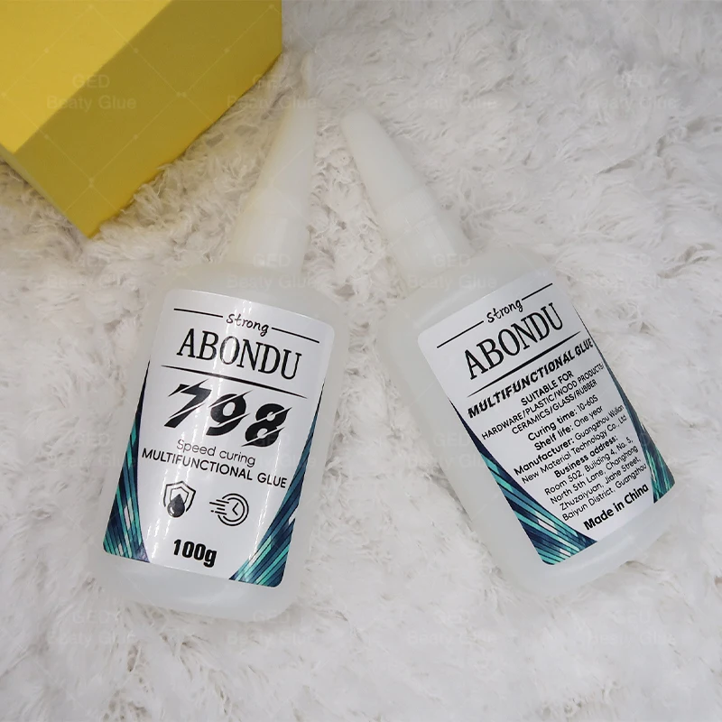 Multifunctional Super Glue Engineered for Wood Metal Plastic Glass Ceramic Speed Curing Long Lasting Adhesive