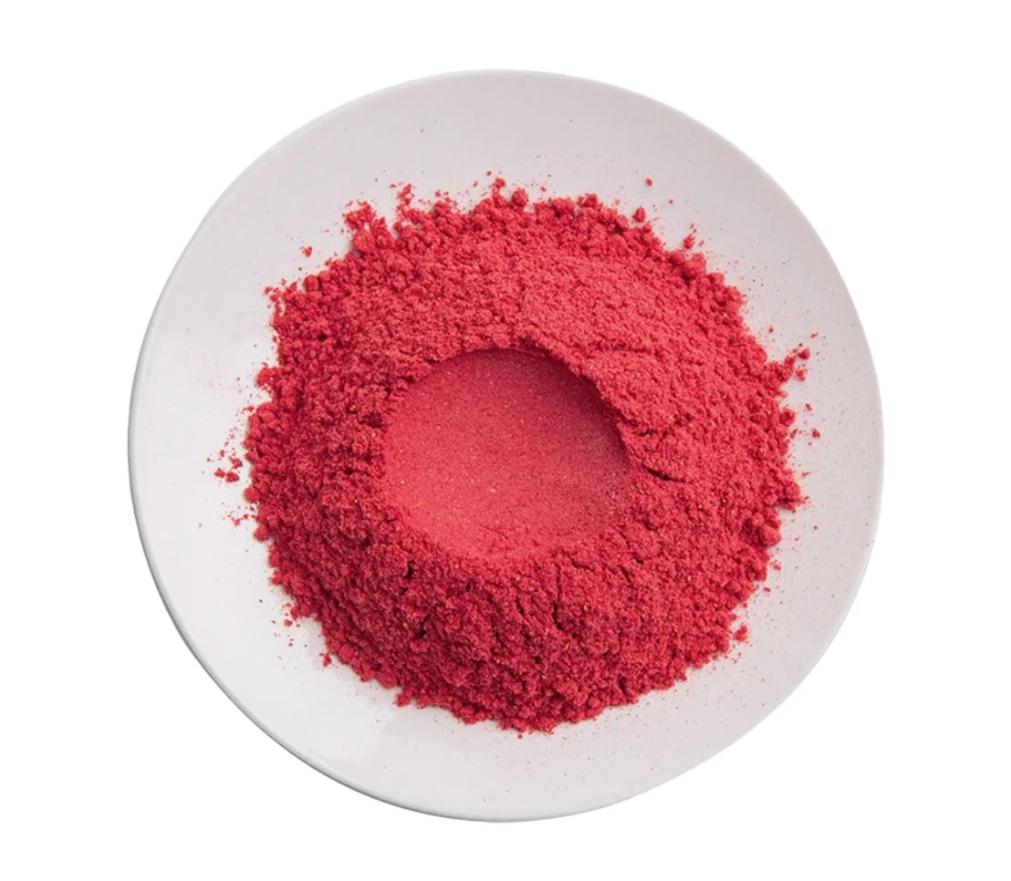 
dried fruit powder healthy sweet crisps snacks dehydrated fruit freeze dried strawberry 