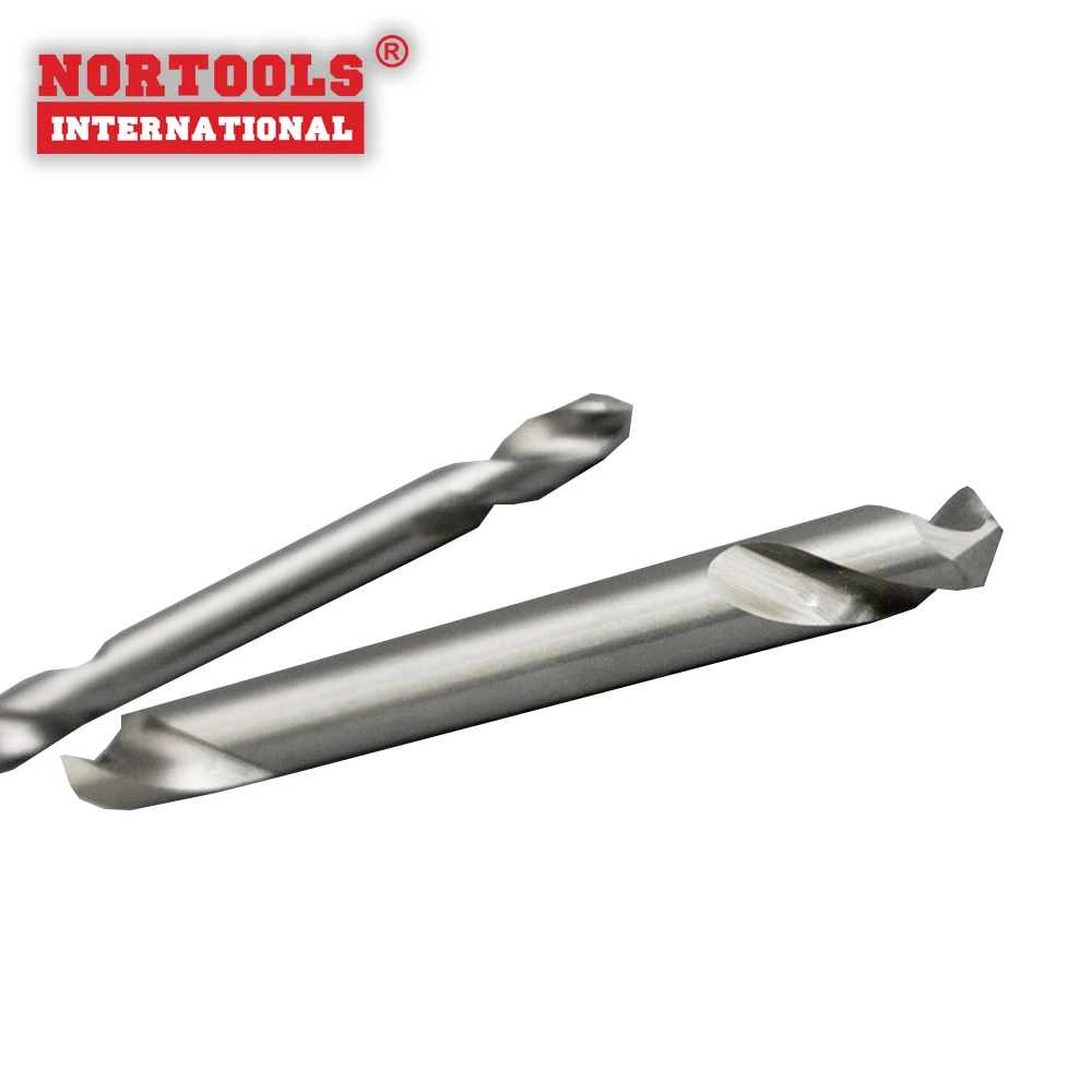 Fully Ground Bright Finished HSS-G Double Split Point Ended Drill Bits  for metal drilling