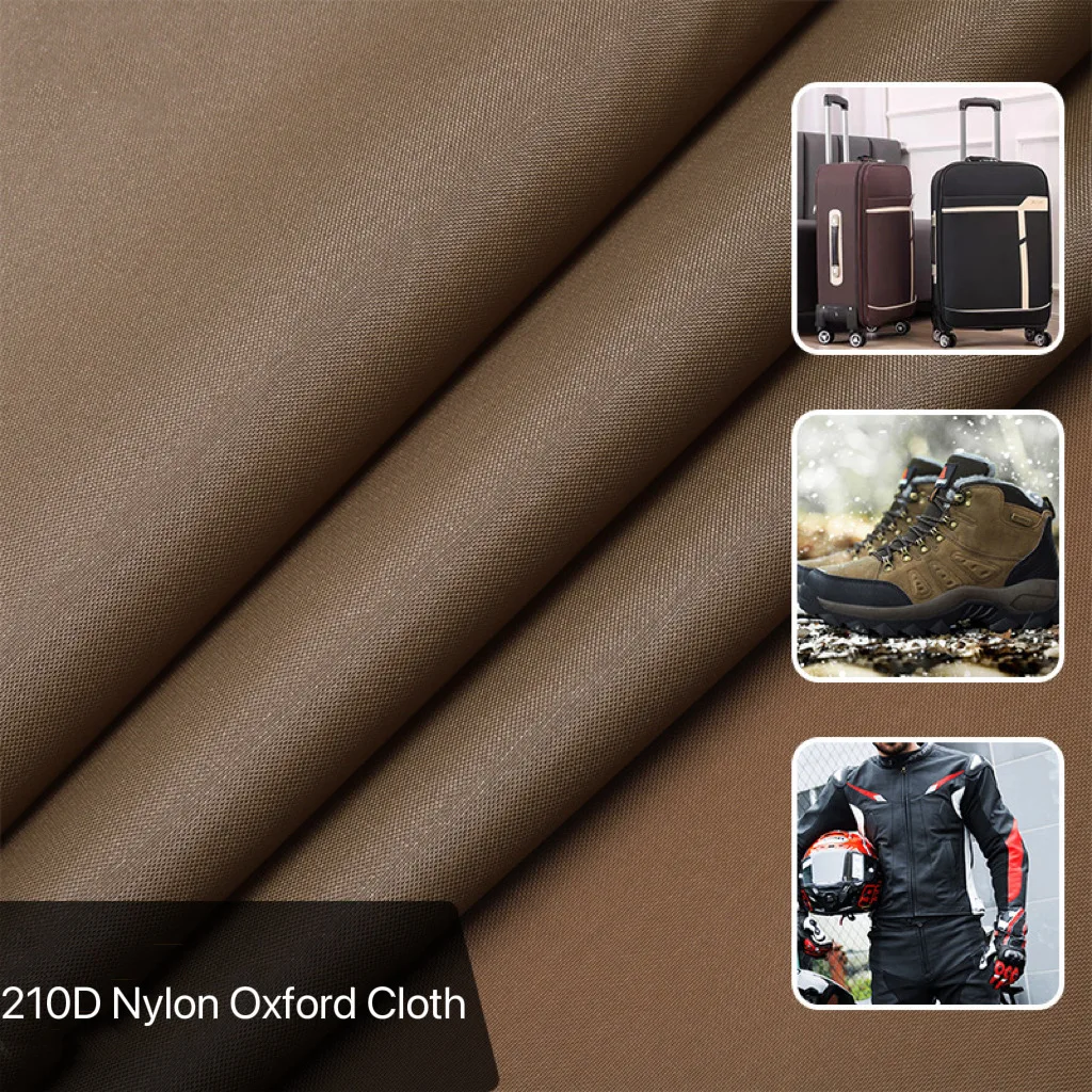 Factory Direct Sale 210D Nylon Oxford Cloth Can Be Customized PU Waterproof Fabric