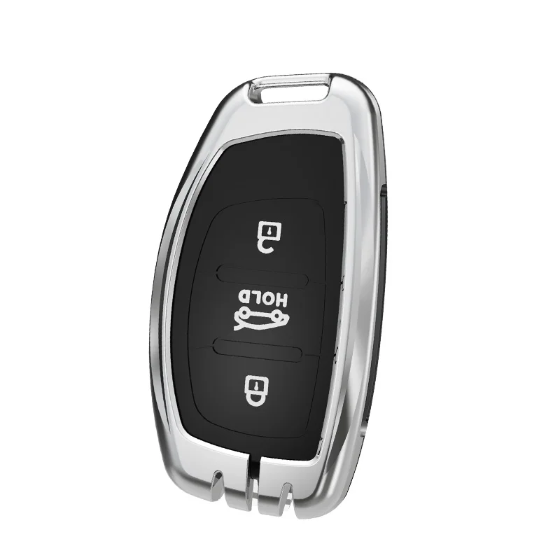Wholesale Zinc Alloy Key Case For KIA Forte Sportage K2 K5 For Hyundai Genesis Coupe Sonata ix35 Styling Keyless Accessories