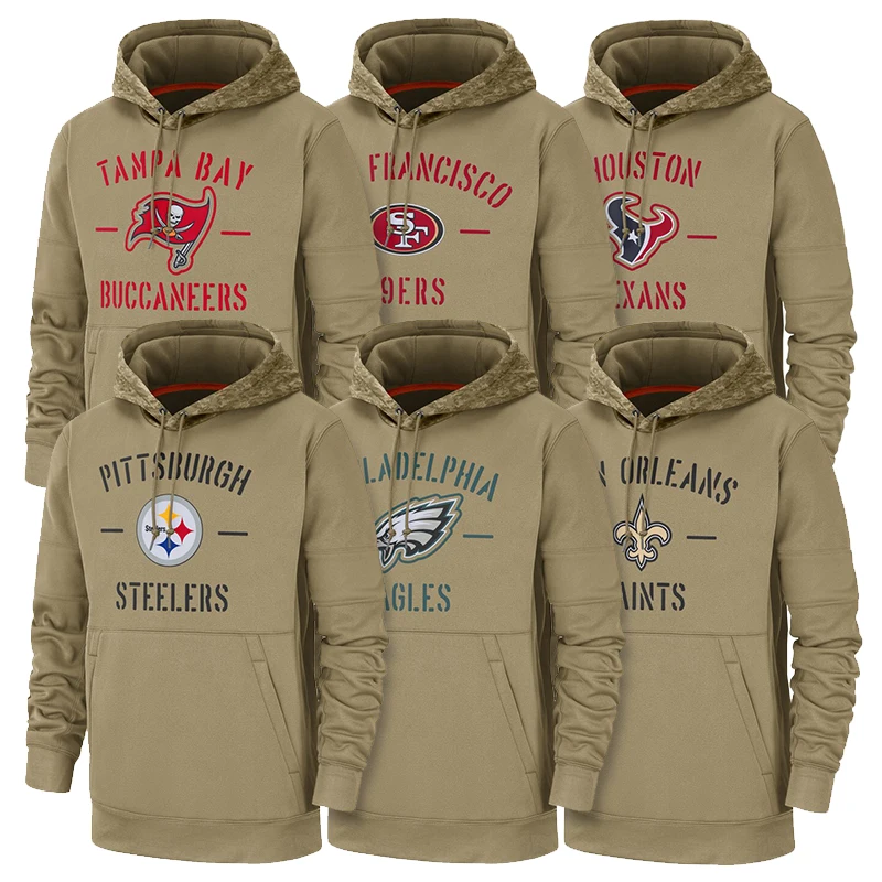 
High Quality Latest NFL Team Hoodies Adult 49ERS Steelers Cotton Hoodies For Men 
