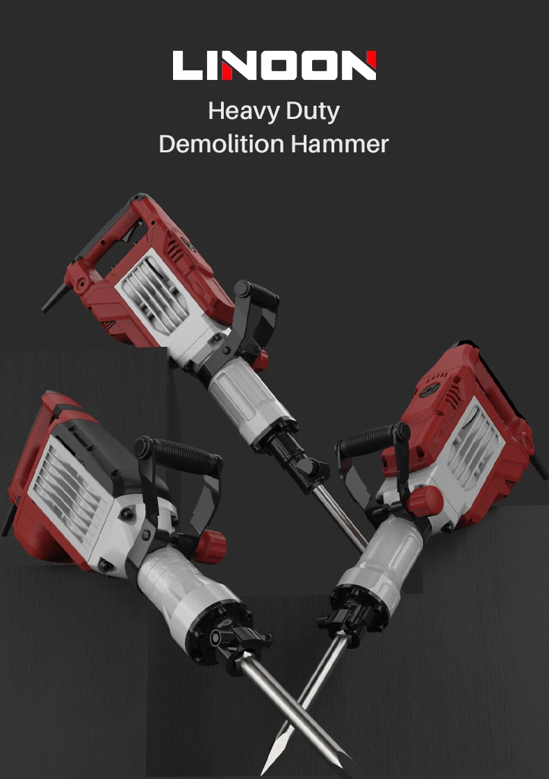 LN 105T 1450W AVT Electric Heavy Duty Demolition Hammer