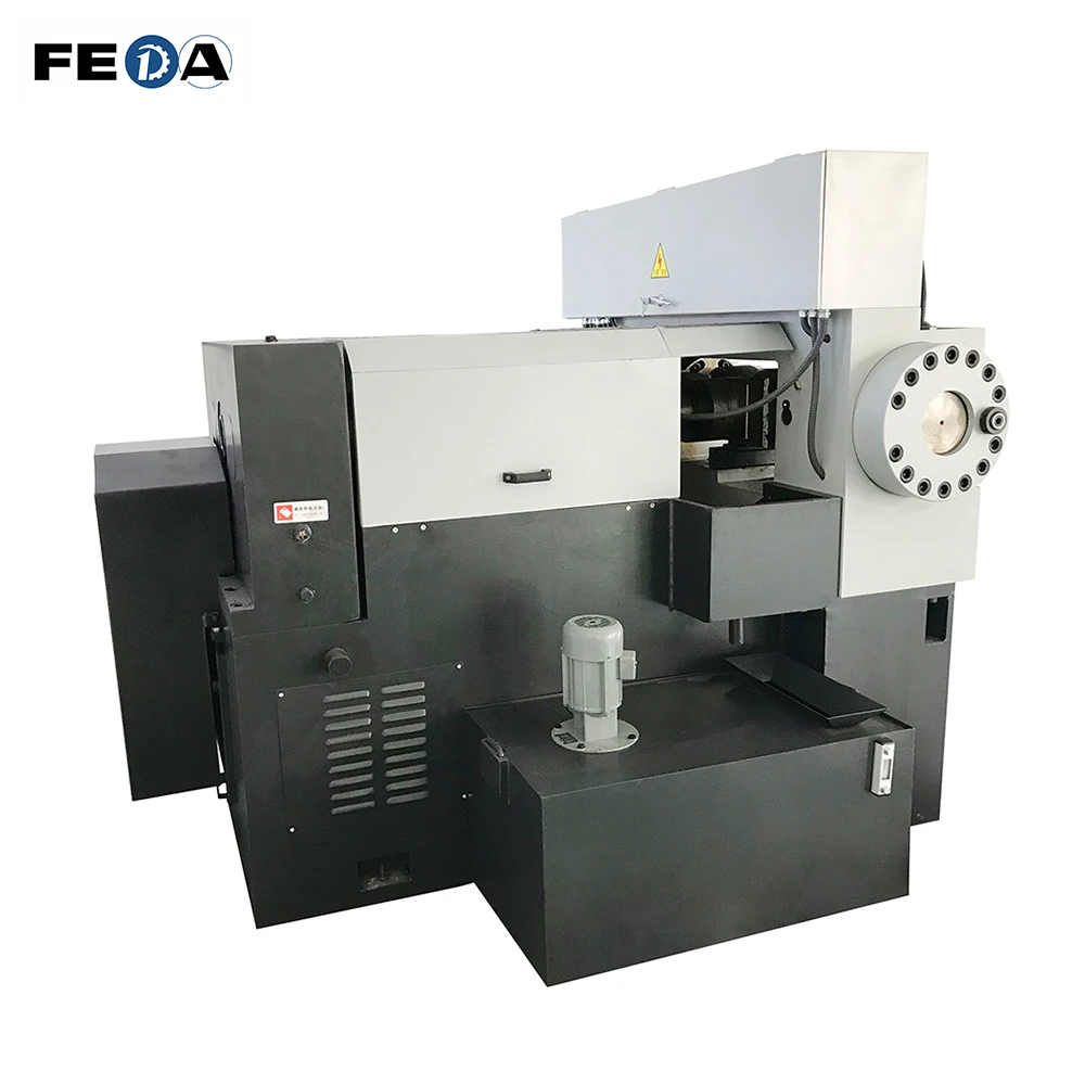 FEDA rebar thread rolling machine rack bolt screw making machine