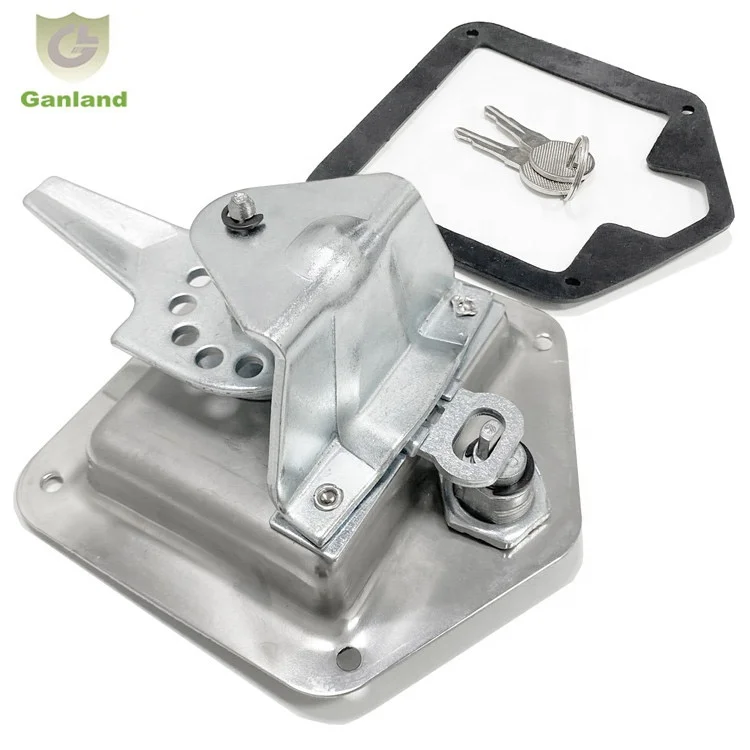 GL-12114 Stainless Steel Folding T Handle Lock For Tool Box,Doors,Cabinets