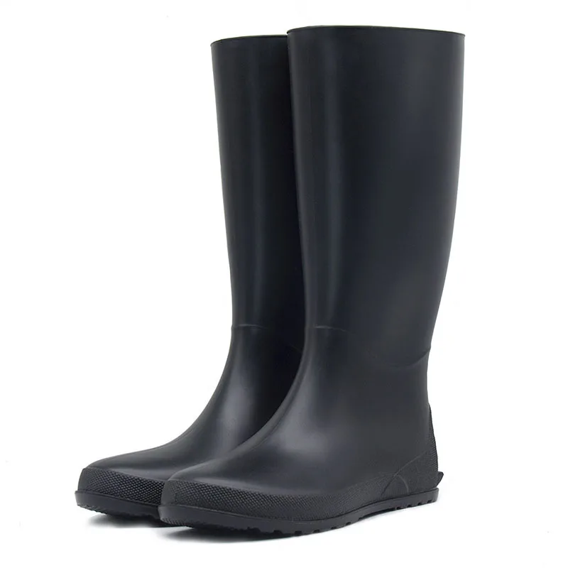 Custom light and soft high quality rain boots ladies outdoor  waterproof  safety rain boots