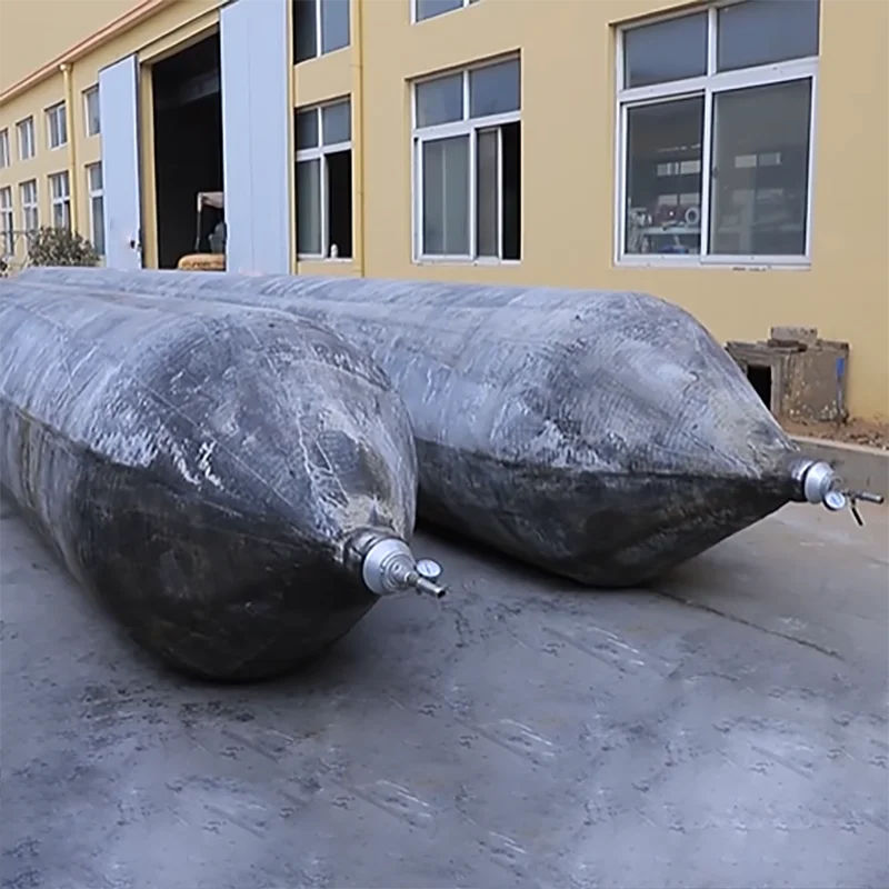 High Bearing Capacity Marine Ship Launching Airbag Inflatable Rubber Airbags For Landing and Lifting