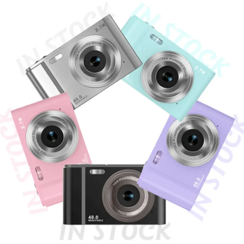 kids camera digital 48 Million Entry-level High-definition Pixel Digital Mini Dslr toy camera 2.7k professional digital Camera