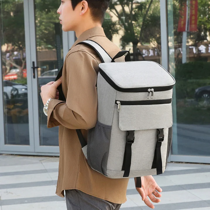 New Reusable Waterproof Lightweight Picnic Insulated Backpack Portable Men Cooler Bag Leak-Proof Lunch Backpack For Food