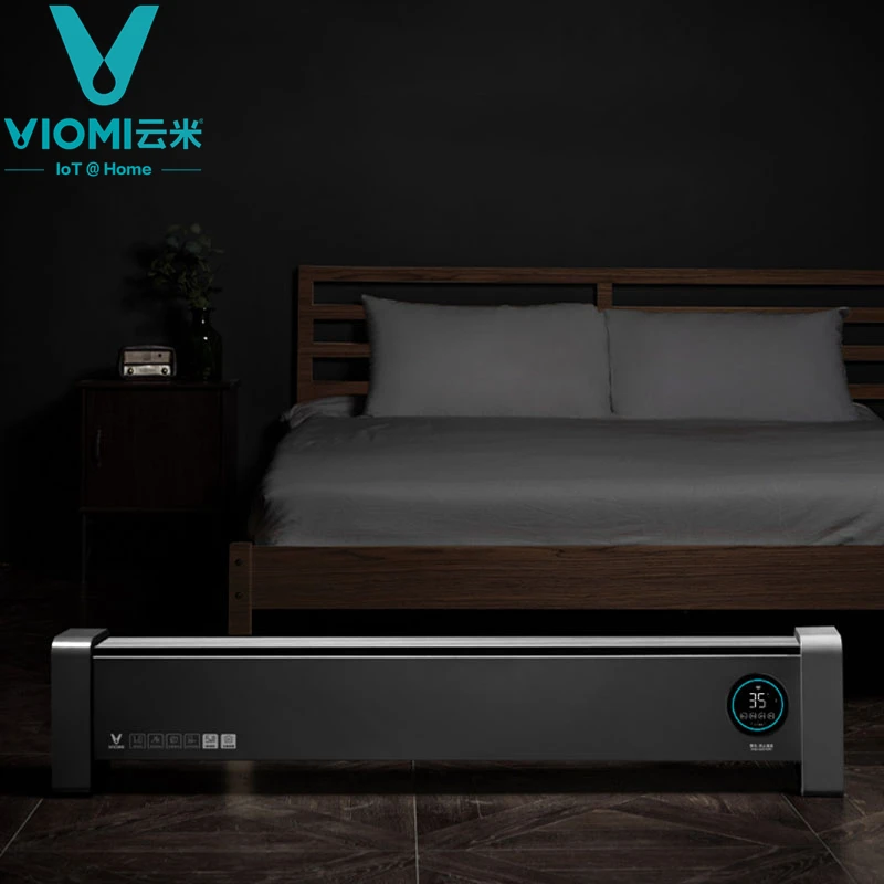 
VIOMI BASEBOARD ELECTRIC HEATER PRO INFRARED REMOTE APP CONTROL 2200W 24-HOUR TIMING HEATING FOR HOME OFFICE 