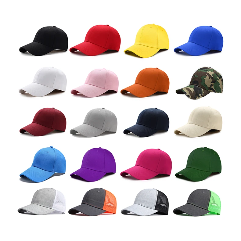 Wholesale High Quality Custom 6 Panel Baseball Cap With Logo Professional Custom Embroidery For Men